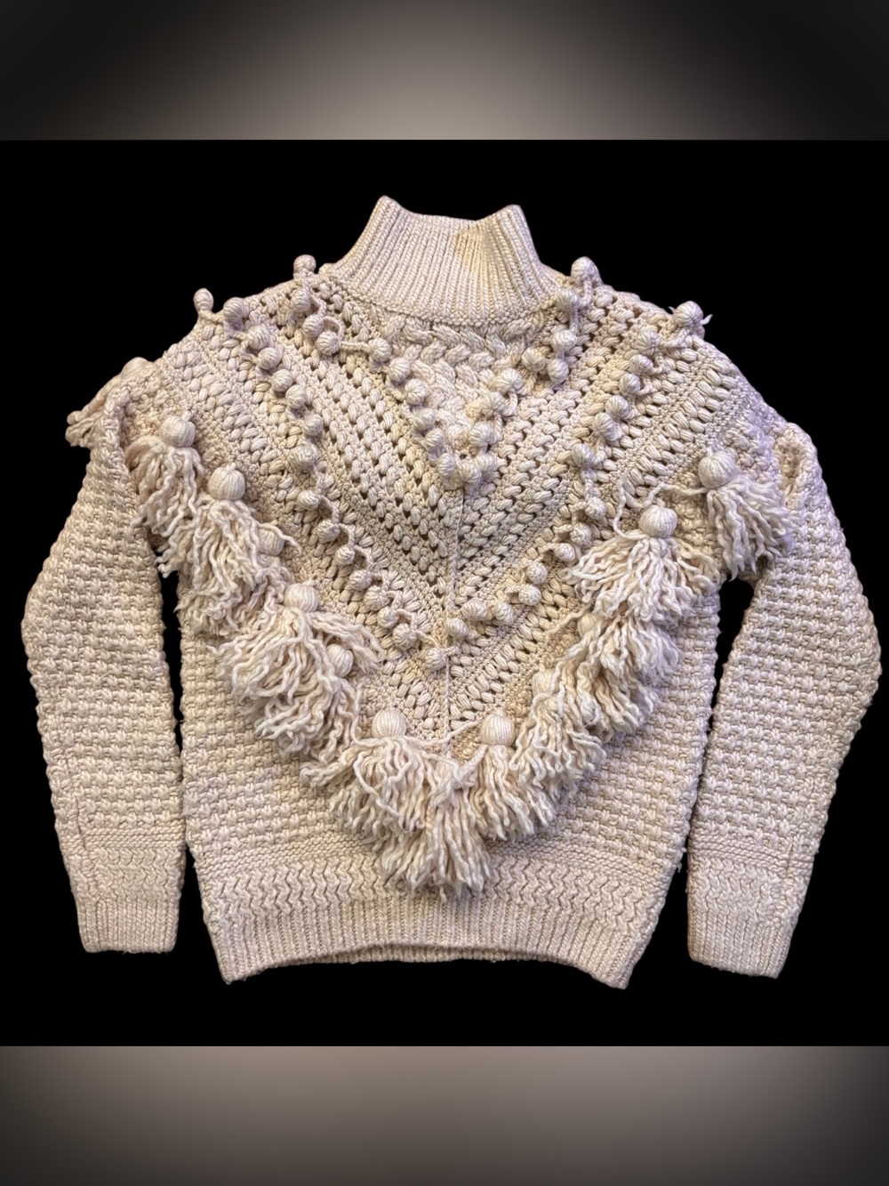 Zimmermann Kaleidoscope Crochet Sweater